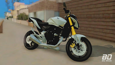 Download mod moto Honda Hornet Branca para o jogo GTA San Andreas