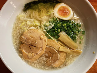 らーめん碧の塩とんこつらーめん。塩ラーメン