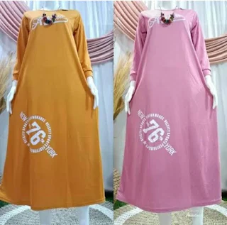 Kain voxy digunakan sebagai bahan gamis yang adem kenali bahan kain voxy