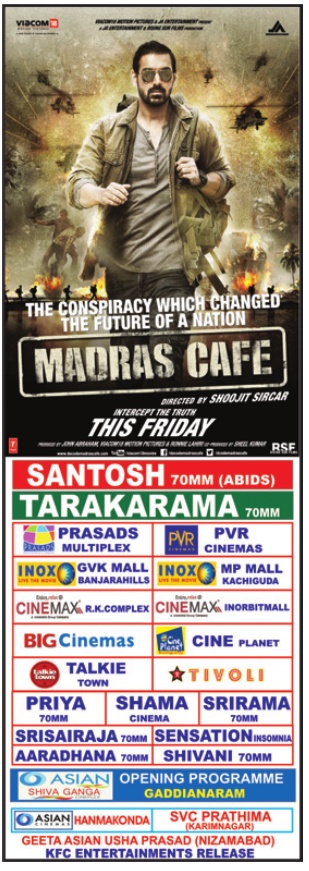 Madras Cafe Movie