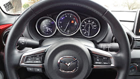 2016 Mazda MX-5 Miata gauges