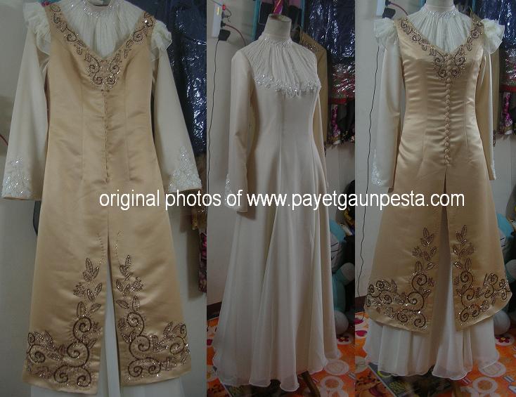 Payet Gaun Pesta Desain Baju Pesta Kebaya Modern dan 