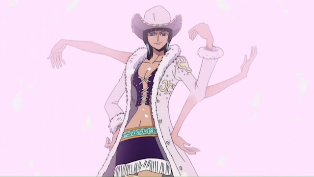 Nico Robin has the power from the Hana Hana no mi