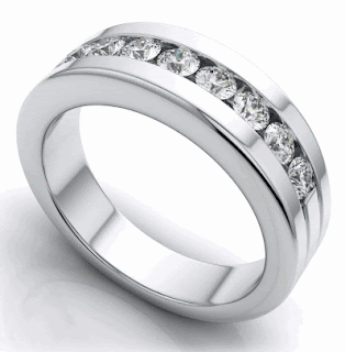 Popular, Tasteful and Attractive best defines the Mens Diamond Ring ...