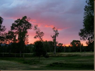 Sunset at Bairds