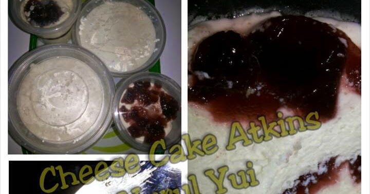 ♥Corat Coret Nusha ♥: RESEPI : Cheese Cake Mudah Atkins