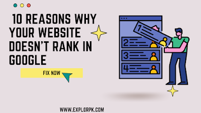 10 Reasons Why Your Website Doesn't Rank in Google (Fix Now)