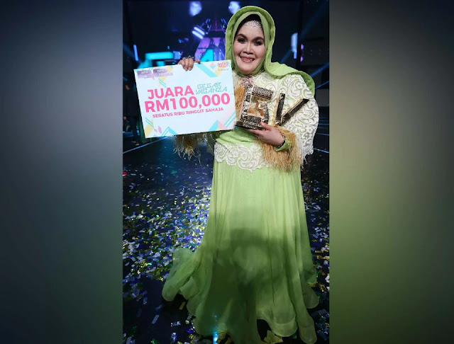 Tahniah Aisyah juara gegar Vaganza 2017