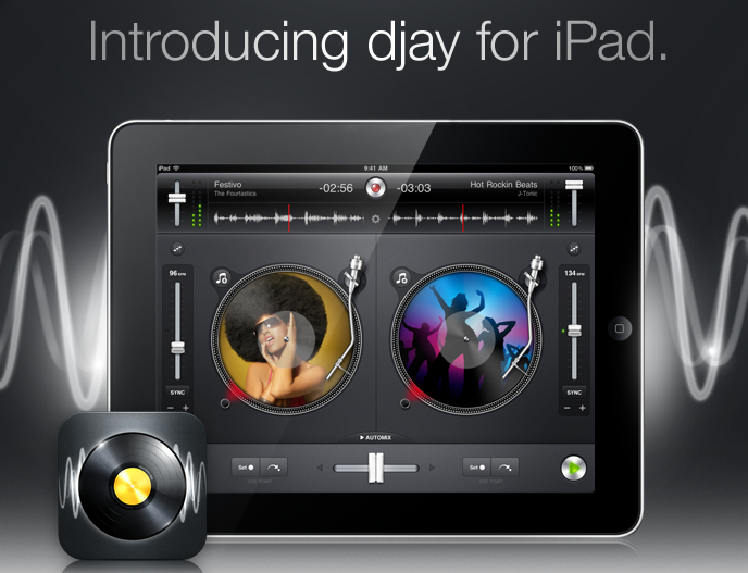 トブ Iphone Ipad Djアプリ決定版 Djay リリース 動画必見です