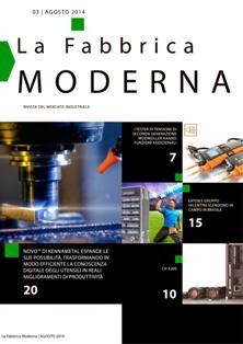 La Fabbrica Moderna 3 - Agosto 2014 | TRUE PDF | Quadrimestrale | Professionisti | Industria | Tecnologia | Meccanica
La rivista La Fabbrica Moderna è il portale tecnico in italiano per gli ingegneri. Presenta le notizie di prodotto e aziendali più recenti per il mercato industriale.