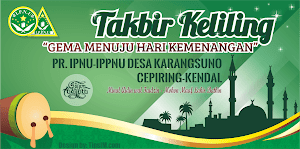 Download Design Spanduk/MMT Takbir Keliling (.cdr)