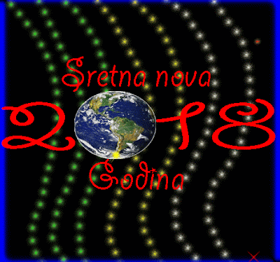 Sretna Nova 2018 godina download besplatne čestitke
