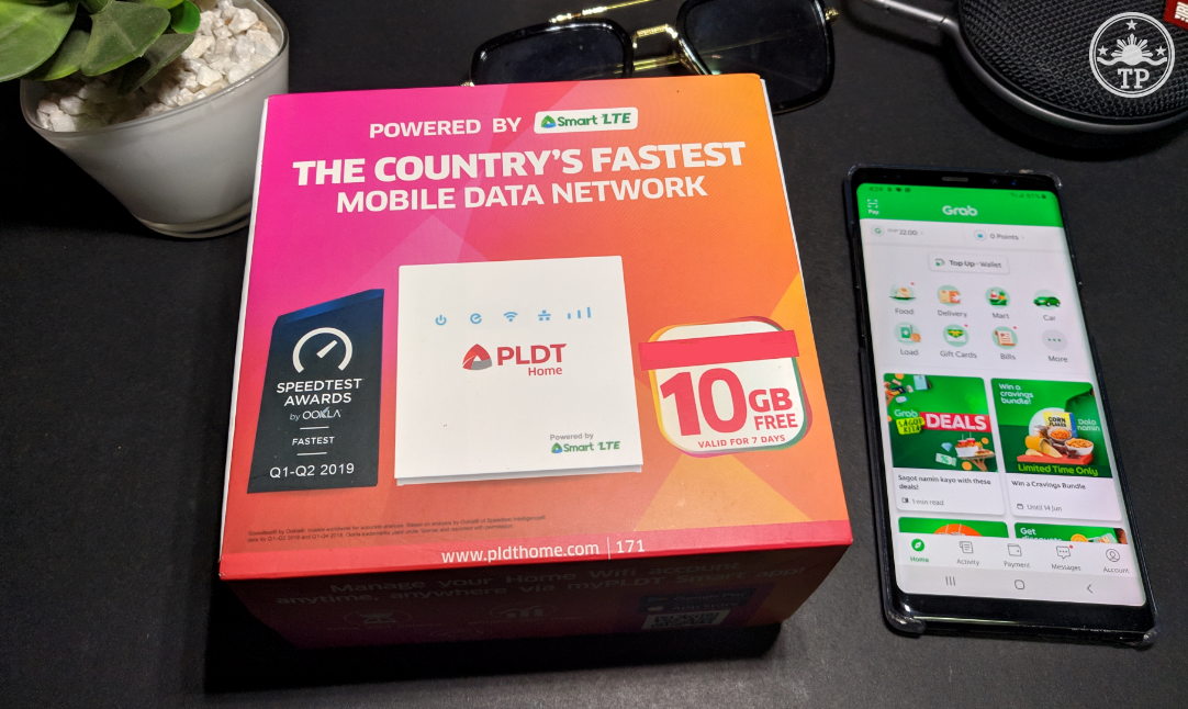 PLDT Home WiFi, PLDT Smart Grab Partnership