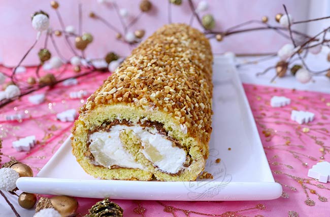 Buche-roulee-poire-praliné