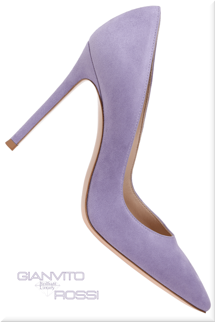 ♦Gianvito Rossi lavender purple Giantivo pumps #gianvitorossi #shoes #purple #brilliantluxury