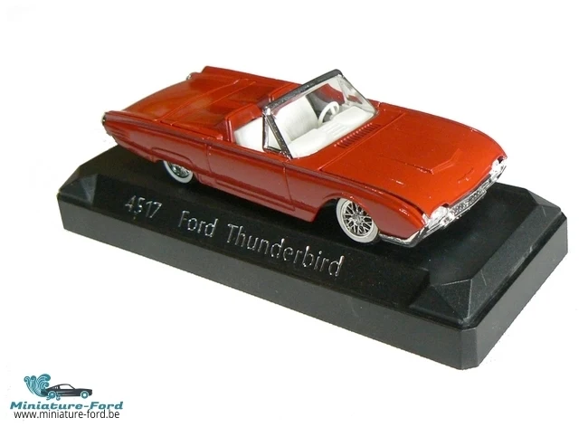 Solido, Sixties, Ford Thunderbird, rouge