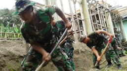 Karya Bakti TNI Digelar di Cikalongkulon