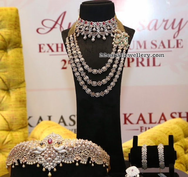 Exquisite Choker pieces from Kalasha Jewellers