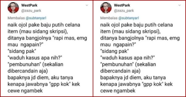 10 Cerita Lucu Warganet Diajak Ngobrol Driver Ojek Online, Iseng Pol