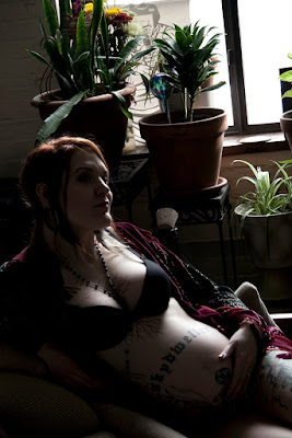 Toronto Ontario Photography Sarah DeVenne Model Maternity Pregnant Twins Mom Tattoo Mena Von Fleisch