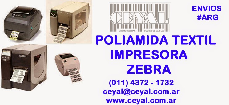 POLIAMIDA ZEBRA ETIQUETAS