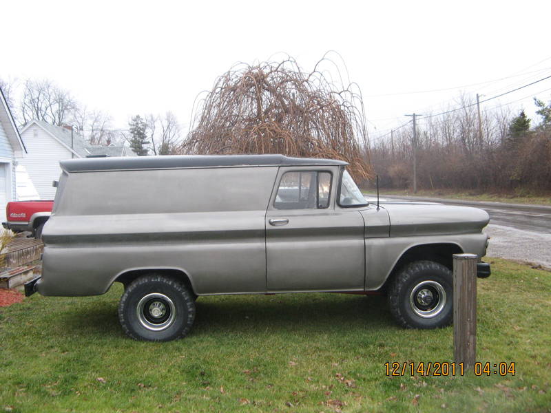  as a'62 Chevy Apache Panel truck The ad claims that only 1100 of these 