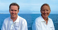 Charter Yacht Matelot's crew: Capt. Angus & Chef Jessie - Contact ParadiseConnections.com