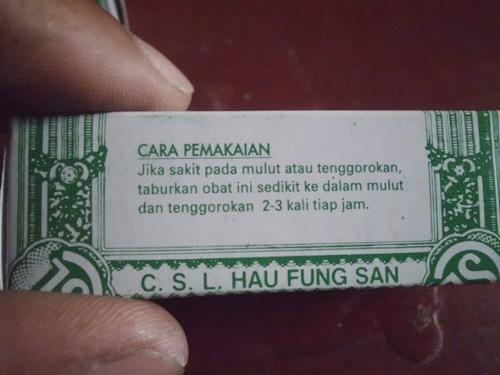 Obat Jamu Ampuh Sariawan, Sakit Tenggorokan, Gusi Bengkak 