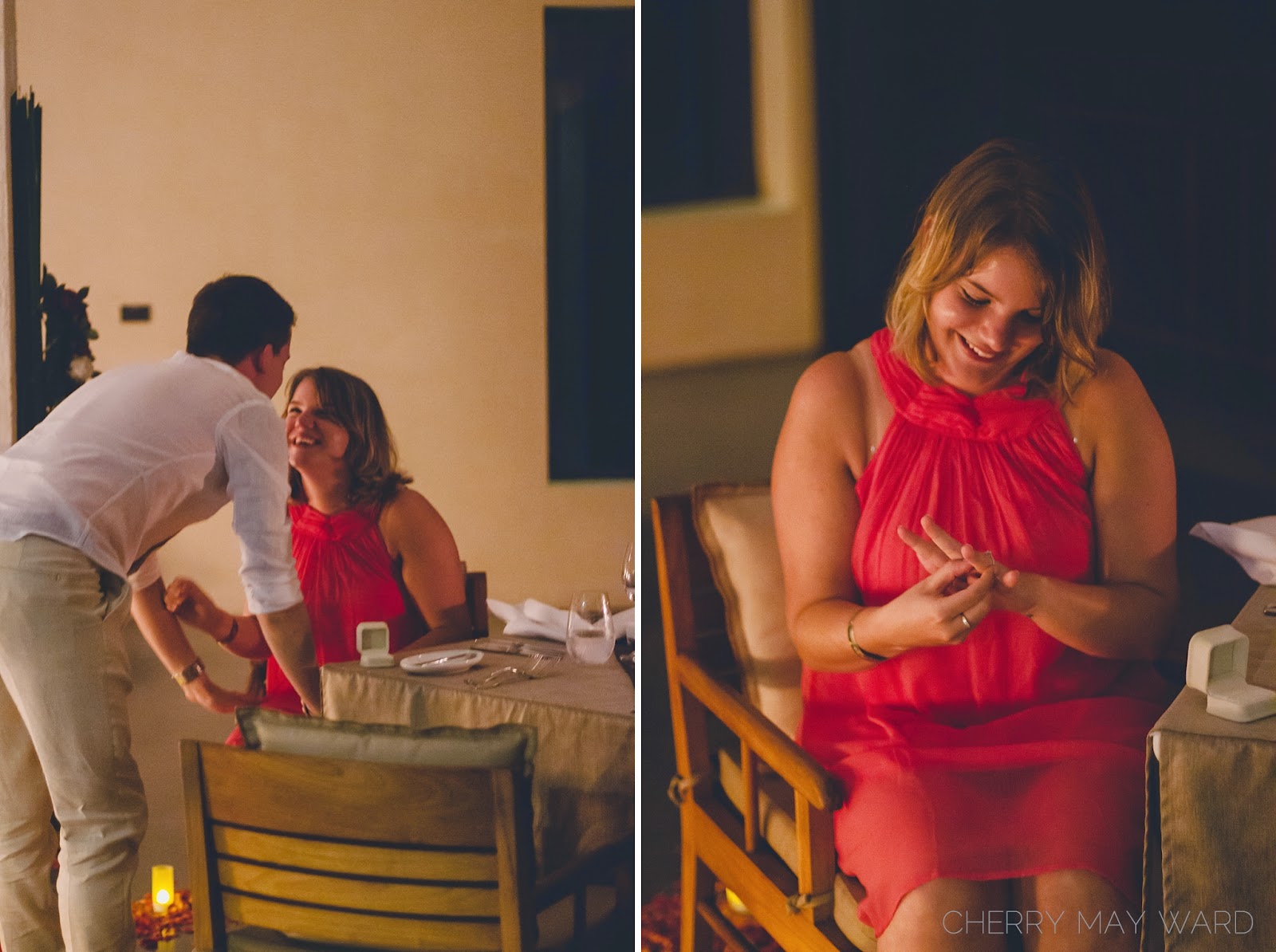 happy couple, just got engaged, she said yes, he asked, Koh Samui proposal, will you marry me, Thailand proposal, happy couple, couple in love, Cherry May Ward photography