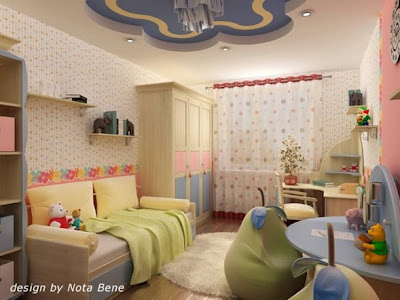 decoración paredes niños