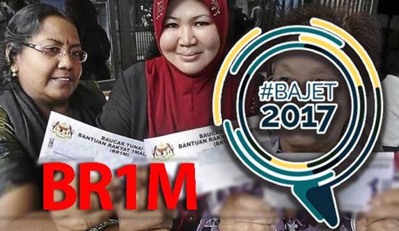 Tarikh Pembayaran BR1M 2017 Bantuan Rakyat 1Malaysia