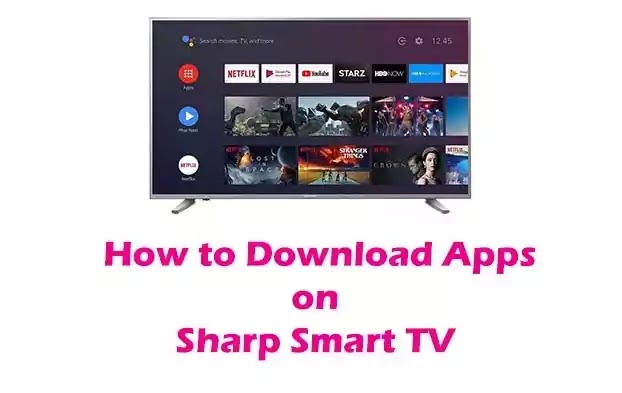 How to download apps on Sharp Smart TV