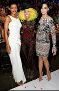 . Nicki Minaj, Rihanna, VMA. A cantora Nicki Minaj participou ontem .