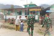 Satgas Raider 300 Siliwangi Papua Jamin Pengamanan Tempat Ibadah