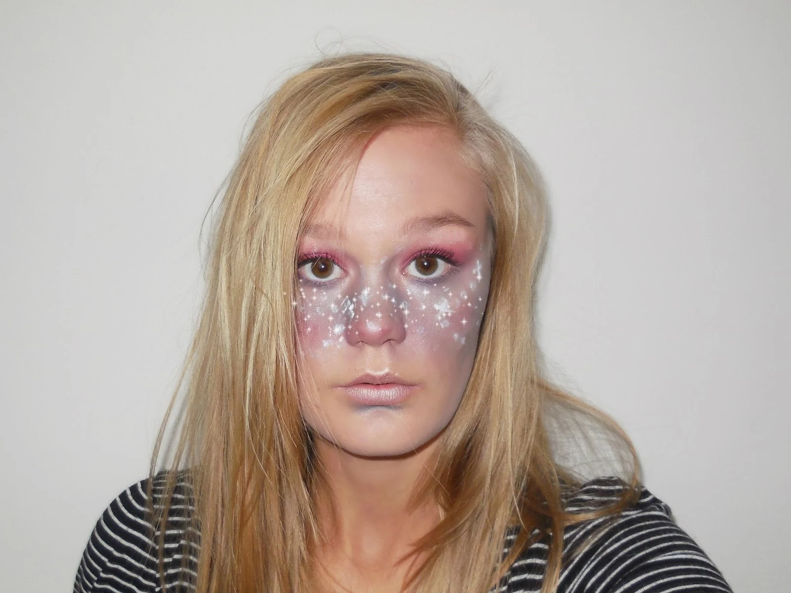 EASY Halloween Galaxy Makeup Tutorial Marit