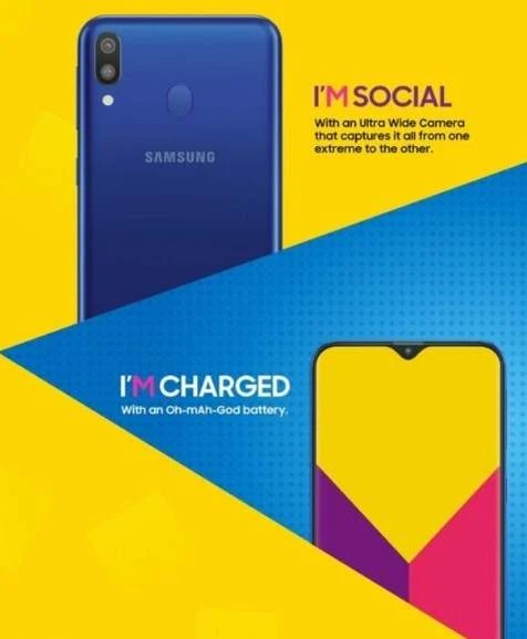 Samsung Galaxy M20 dan M10 Spesifikasi dan Harga