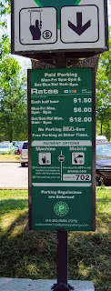 Pay to park in Bluffers Park on weekends, holidays, and evenings.