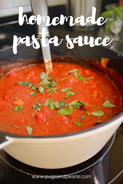 EASIEST Homemade Spaghetti Sauce Recipe