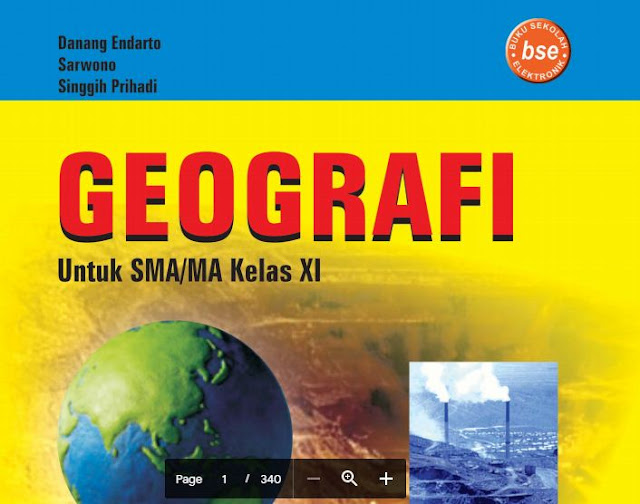 Download Buku paket SMA BSE Kelas XI Mapel Geografi Lengkap