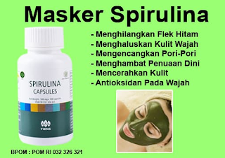 Masker Spirulina Tiens Dari Ganggang