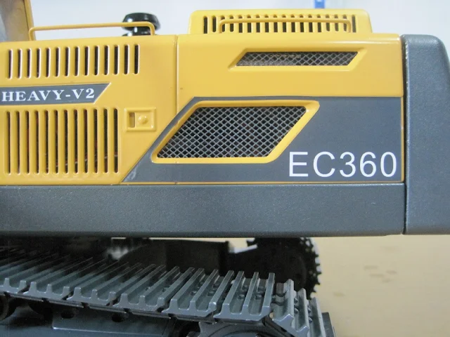  RC Hydraulic Excavator Volvo 2.0 Version - Earth Digger 360L 1.14 Scale