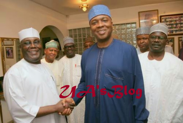 BREAKING: Atiku Names Saraki As Campaign DG