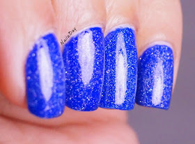 NailaDay: Sinful Colors Endless Blue with Wet n Wild Blue Wants to be a Millionaire