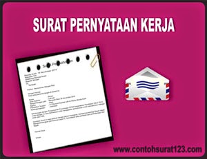 Contoh Surat Pernyataan Kerja yang Benar - Contoh Surat