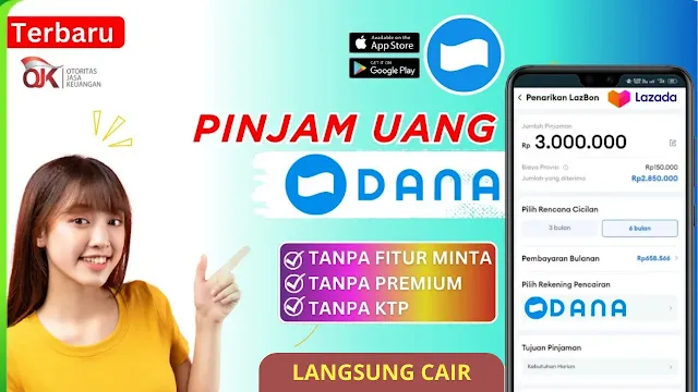 Pinjam Uang di Aplikasi Dana