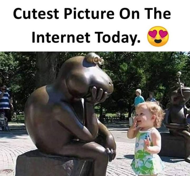 The cutest picture on the internet today! - funny memes pictures, photos, images, pics, captions, jokes, quotes, wishes, quotes, sms, status, messages, wallpapers.