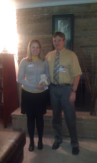 Dwight and Angela Office Costume