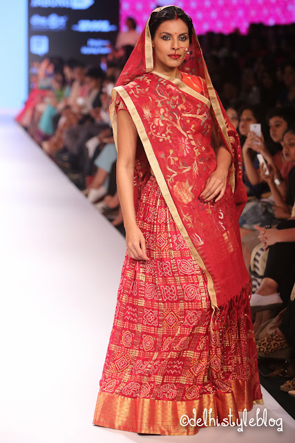 Gaurang Shah LFW AW15 Samyukta Varanasi handloom