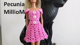 Como Fazer Vestido de Grávida Para Barbie PAP Com Pecunia MillioM 3