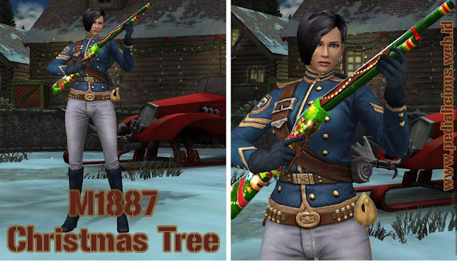 Preview Senjata M1887 Christmas Tree Point Blank Zepetto Indonesia